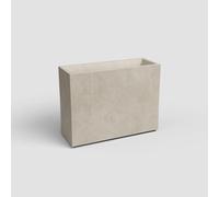 Jardinera auto riego rectangular de polipropileno artevasi sydney 79.5 x 68 x 29.5 cm beige mate