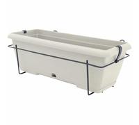 Jardinera Garden ID Blanco Efecto Piedra 50 cm - Marca: Garden ID - EAN: 5410527158125