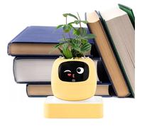 Jardinera inteligente con IA: maceta electrónica para mascotas LVY, expresiones animadas e interacción de gestos | de cuidado de plantas habilitado para aplicación con 54 opciones para espacio