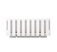 Jardinera para balcón boardee fencycase, dimensiones (mm) 580x180x162, color blanco