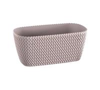 Jardinera para balcón splofy case 4l., dimensiones (mm) 297x145x133, color mocca