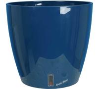 Jardinera redonda RIVIERA EVA NEW - Plstico - Dimetro 31 cm - Azul