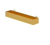 Jardineras colgantes para balcón, barandilla con gancho para balcón, ventana, terraza, decoración de jardín al aire libre