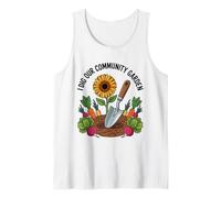 Jardinería Comunidad Jardinero Jardinero Pequeñas Parcelas Camiseta sin Mangas