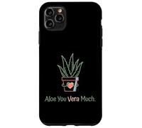 Jardinería de Interior para Amantes de Las Plantas Aloe You Vera Carcasa para iPhone 11 Pro MAX