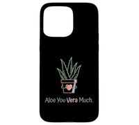Jardinería de Interior para Amantes de Las Plantas Aloe You Vera Carcasa para iPhone 15 Pro MAX