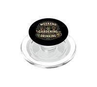 Jardinería Divertida Pronóstico de Fin de Semana Amante del jardín Be PopSockets PopGrip para MagSafe