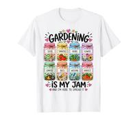 Jardinería es mi Mermelada Jardinero botánico al Aire Libre Plantas Naturales Camiseta
