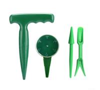 Jardinería fácil con herramienta para plantas de bulbos y herramienta ergonómica para pinchar verduras y flores