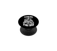 Jardinería Frankenstein Plantas Buen Fuego Malo Jardinero PopSockets PopGrip Adhesivo