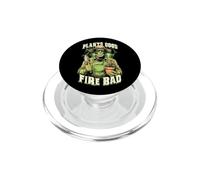 Jardinería Frankenstein Plantas Buen Fuego Malo Jardinero PopSockets PopGrip para MagSafe