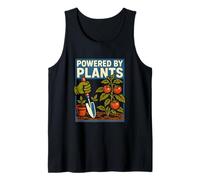 Jardinería impulsada por Plants Vintage Flores silvestres para mujer Camiseta sin Mangas