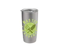 Jardinería "Jardinero Maestro" Vaso térmico de acero inoxidable de doble pared
