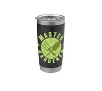 Jardinería "Jardinero Maestro" Vaso térmico de acero inoxidable de doble pared