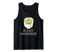 Jardinería Planta Susurrador Suculento Amante de Las Plantas de Interior Arte Camiseta sin Mangas