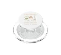 Jardinería Porque Golpear a la Gente está Mal Plantación Divertida PopSockets PopGrip para MagSafe
