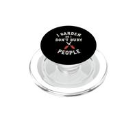 Jardinería sarcástica Jardinero para no enterrar a la Gente PopSockets PopGrip para MagSafe