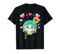Jardinero aficionado rana ranas divertido niño niña niño Camiseta