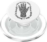 Jardinero Amante de Las Plantas Ella florece Jardinería Salvaje Plantas M PopSockets PopGrip para MagSafe