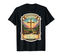 Jardinero Cristiano La jardinería es mi Ministerio Dios Jesucristo Camiseta