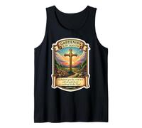 Jardinero Cristiano La jardinería es mi Ministerio Dios Jesucristo Camiseta sin Mangas