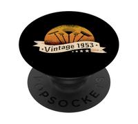 Jardinero Cumpleaños Nacido en 1953 Jardín Equipo Jardinero PopSockets PopGrip Adhesivo