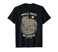 Jardinero de Gran Crecimiento del Espacio pequeño, jardinería Urbana Arte Popular Camiseta