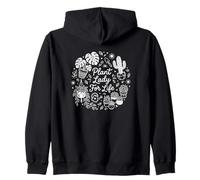 Jardinero de Interior Plant Lady For Life Sudadera con Capucha