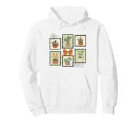 Jardinero de Sellos de Cactus Vintage Sudadera con Capucha
