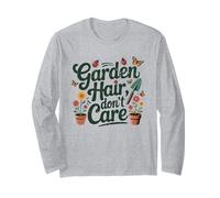 Jardinero Divertido, Amante de Las Flores, de Garden Hair Don't Care Manga Larga