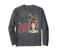 Jardinero Divertido, Amante de Las Flores, de Garden Hair Don't Care Manga Larga