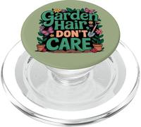 Jardinero Divertido, Amante de Las Flores, de Garden Hair Don't Care PopSockets PopGrip para MagSafe
