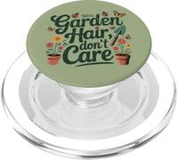 Jardinero Divertido, Amante de Las Flores, de Garden Hair Don't Care PopSockets PopGrip para MagSafe