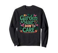 Jardinero Divertido, Amante de Las Flores, de Garden Hair Don't Care Sudadera