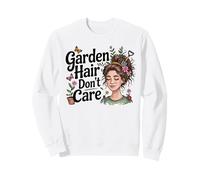 Jardinero Divertido, Amante de Las Flores, de Garden Hair Don't Care Sudadera
