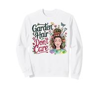 Jardinero Divertido, Amante de Las Flores, de Garden Hair Don't Care Sudadera
