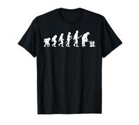 Jardinero Evolution Jardinero Jardinería Horticultor Camiseta
