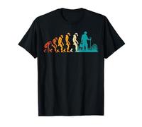 Jardinero Evolution Jardinero Jardinería Horticultor Camiseta