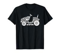 Jardinero Jardinería Jardín Niños Hombres Cortacésped Camiseta