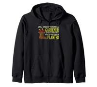 Jardinero Jardinero Jardinero Botas de Juego de Palabras de Palabra Sudadera con Capucha