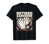 Jardinero Jubilado El jardín me ha Estado Esperando Camiseta gráfica económica