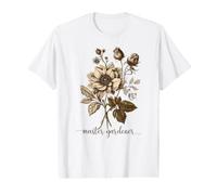 Jardinero Maestro Flores Vintage Camiseta gráfica económica