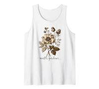 Jardinero Maestro Flores Vintage Camiseta sin Mangas