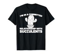 Jardinero Plantas - Suculentas Jardín Jardinería De Cactus Camiseta