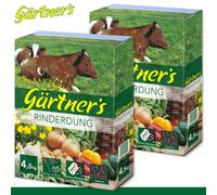 Jardinero’S 2x 4,5 KG Humus Bio Duradero Nutrientes Crecimiento Cuidado