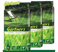 Jardinero’S 3x 10KG Garten-Rasenkalk Magnesio Tierra Cuidado Crecimiento