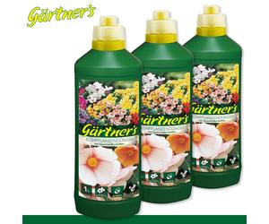 Jardinero’S 3x 1L Blühpflanzendünger Con Spurennährstoffen Fertilizante