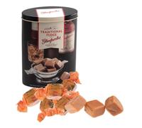 Jardineros de Escocia | Glenfarclas Caramelle Fudge Lattina Metallo | Whisky Caramelle Fudge Glenfarclas | Dulce De Caramelo - 250 Gr. | Glenfarclas Whisky Caramelo