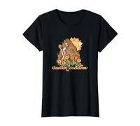 Jardineros de Flores de la Diosa del jardín Camiseta gráfica económica, Mujer, Negro, M