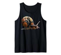 Jardines, bosques Caracol Camiseta sin Mangas